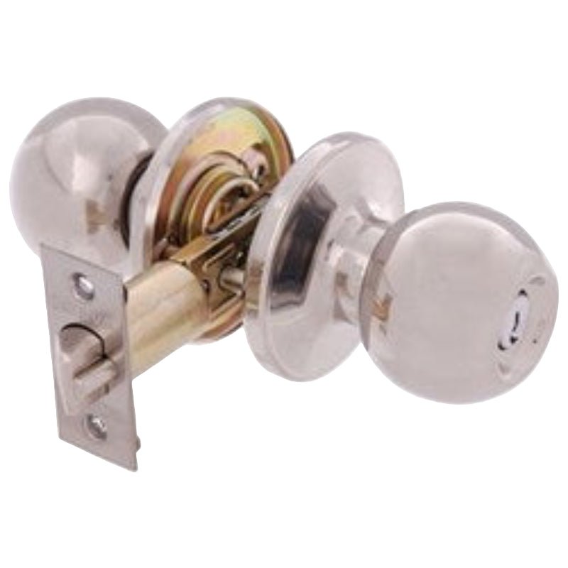 Brava Urban Tiebolt Entrance Knob Set Lw4 Profile Kd With Adjustable 60/70mm Backset Polished Stainless Steel - Brt3300b BRT3300B