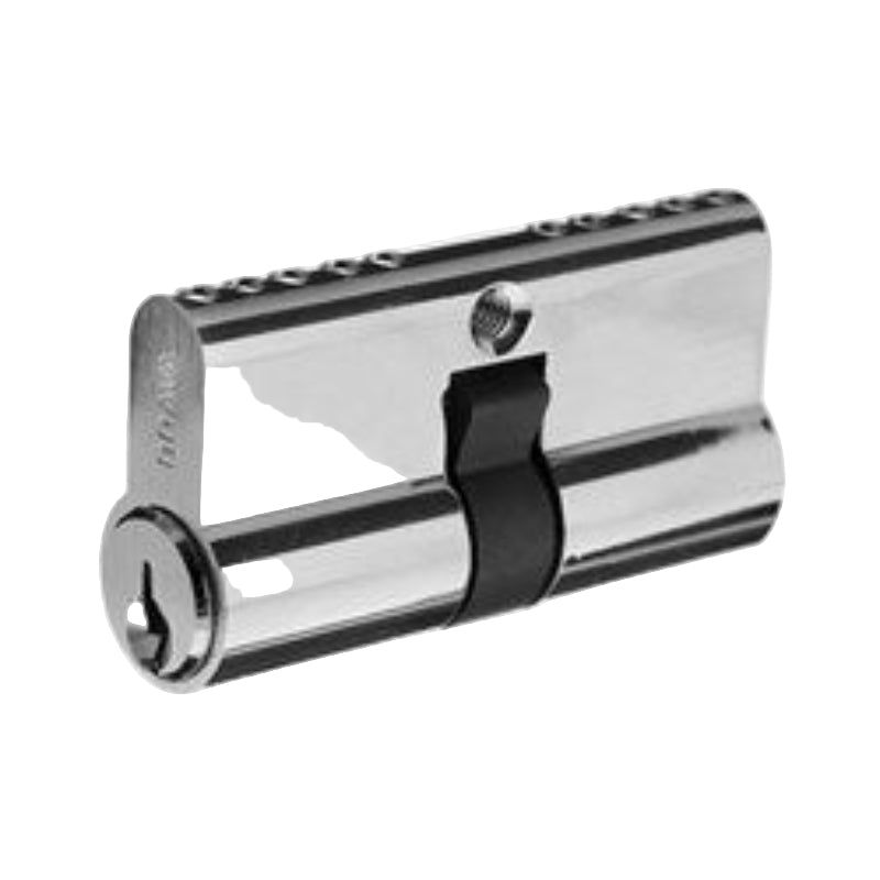Brava Urban Euro Double Cylinder With Lazy Cam Te2 Profile Kd To Suit Screen Door Chrome Plate - Brute2sdccp BRUTE2SDCCP