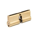 Brava Urban Trilock Cylinder Lw5 Profile Kd Polished Brass - Brutrilocklw5pb BRUTRILOCKLW5PB - primehardware