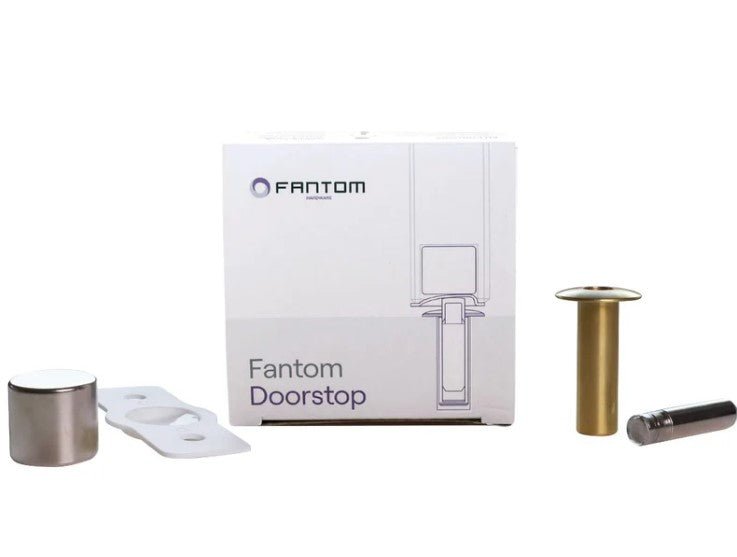 Fantom Barn Door Stop – Flush Mounted Magnetic Doorstop for Sliding Doors with Dual-Position Hold-Open Functionprimehardware