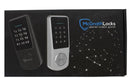 McGrath Locks electronic door locks on a branded packaging background