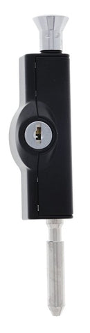 Carbine CBS C500 Wafer Patio Bolt, LF Keyed Alike KA2, Poly Bag, Black - primehardware