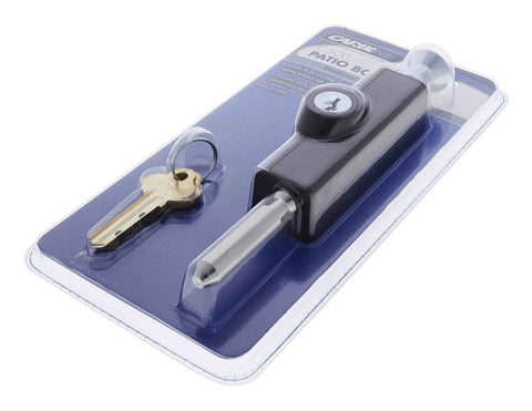 Carbine CBS C500 Wafer Patio Bolt, C4 Wafer Keyed Alike KA1, Display Pack, Brown - primehardware