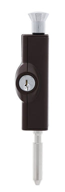 Carbine CBS C500 Wafer Patio Bolt, C4 Wafer Keyed Alike KA2, Poly Bag, Brown - primehardware