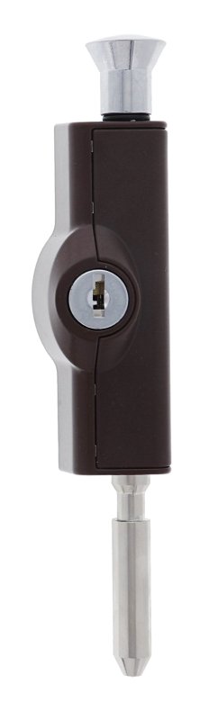 Carbine CBS C500 Wafer Patio Bolt, LF Keyed Alike KA1, Poly Bag, Brown - primehardware