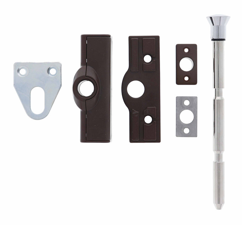 Carbine CBS C500 Wafer Patio Bolt,  No Barrel  , Poly Bag, Brown