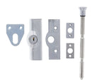 Carbine CBS C500 Wafer Patio Bolt, LF Keyed Alike KA1, Poly Bag, Chrome Plate - primehardware