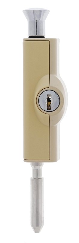 Carbine CBS C500 Wafer Patio Bolt, LF Keyed Alike KA1, Poly Bag, Doeskin - primehardware