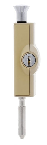 Carbine CBS C500 Wafer Patio Bolt, LF Keyed Alike KA1, Poly Bag, Doeskin - primehardware