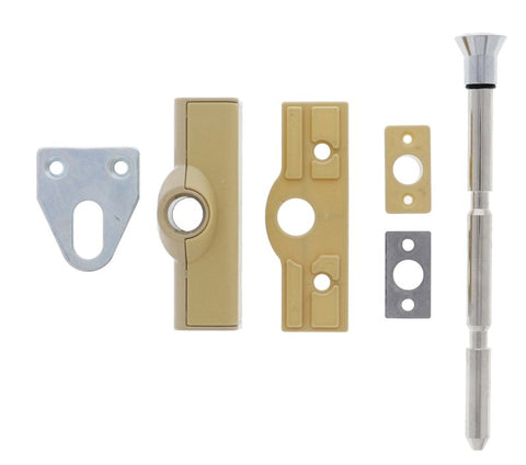 Carbine CBS C500 Wafer Patio Bolt, No Barrel , Poly Bag, Doeskin - primehardware