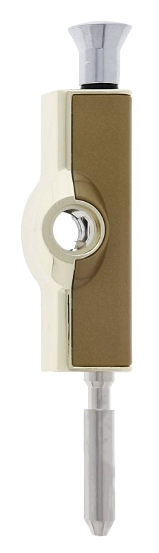 Carbine CBS C500 Wafer Patio Bolt, No Barrel , Poly Bag, Polished Brass - primehardware