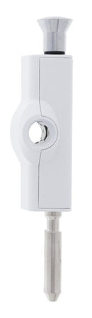 Carbine CBS C500 Wafer Patio Bolt, No Barrel , Poly Bag, White - primehardware