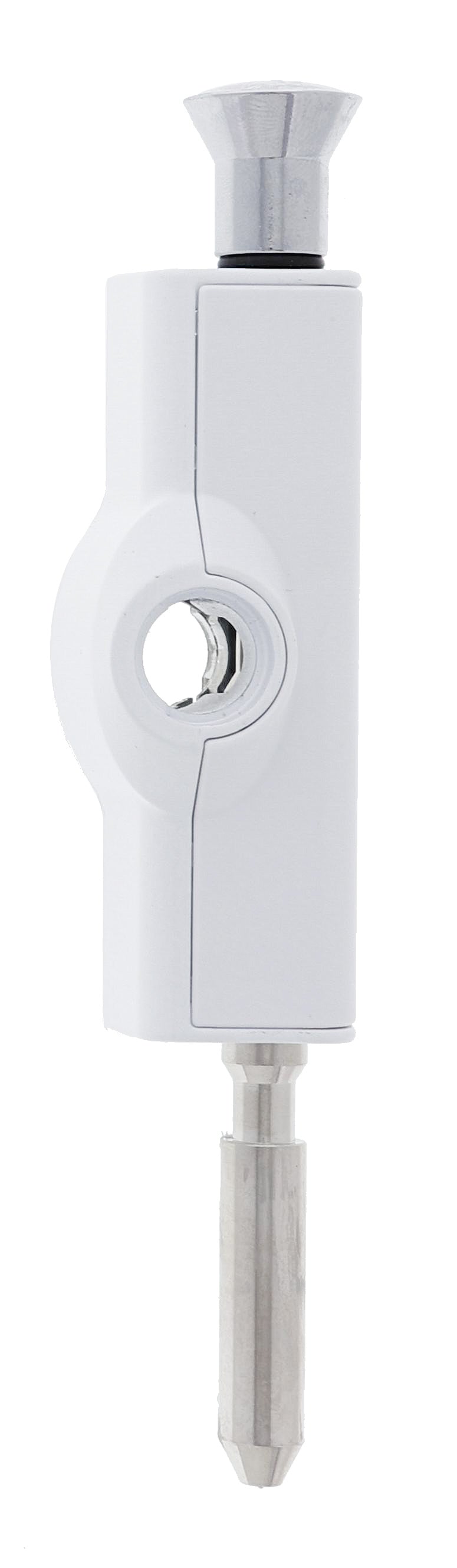 Carbine CBS C500 Wafer Patio Bolt,  No Barrel  , Poly Bag, White