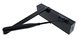 Carbine CDC-3 Radius EN2-4 40kg - 80kg door closer, Matte Black, with Hold open arm