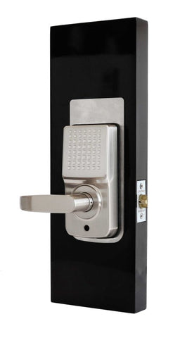 Carbine CEL - 3IN1 Electronic Lock Trilock plate no screws 1, Stainless Steel - primehardware