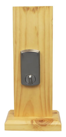 Carbine CEL2 - 3in1 Standalone Electronic Leverset, With batteries, Display Block, Satin Nickel 4 AA batteries - primehardware