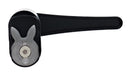 Carbine Acrobat oval egress lever turnsnib LH/RH matte black - primehardware