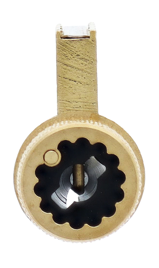 Carbine 8221 PD Cylinder incl ALB LB single tailpiece, 6 pin, C4 Keyed to Differ , Satin Chrome