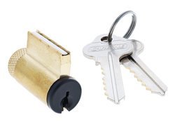 Carbine 8221 PD Cylinder Less tail, 6 pin, C4 Keyed to Differ , Matte Black - primehardware