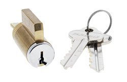 Carbine 8221 PD Cylinder , 6 pin, C4 Keyed to Differ , Satin Chrome - primehardware