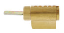 Carbine 8221 PD Cylinder , 5 pin, Tes5 Keyed to Differ , Polished Brass - primehardware