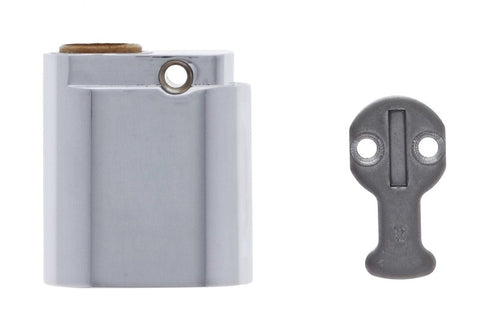 Carbine Oval Cylinder Housing, X Cam 6 pin, Non stamped, Boxed, Chrome Plate - primehardware