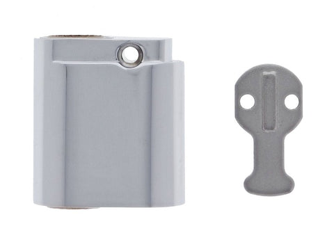 Carbine Oval Cylinder Housing, X Cam 6 pin, , Boxed, Chrome Plate - primehardware