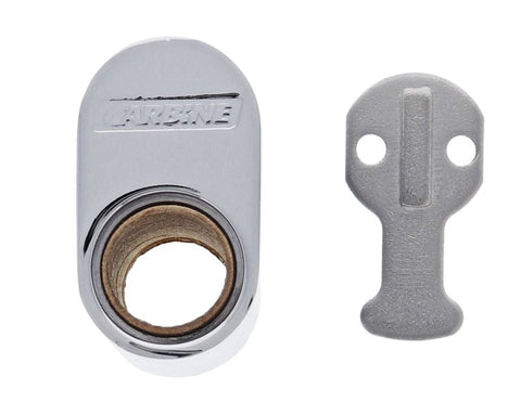 Carbine Oval Cylinder Housing, X Cam 6 pin, , Boxed, Chrome Plate - primehardware