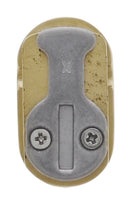Carbine Oval Cylinder, 6 pin X Cam, C4 Keyed Alike KA1, Boxed, Polished Brass - primehardware