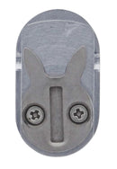 Carbine Oval Cylinder, 6 pin R Cam, C4 Keyed Alike KA2, Boxed, Satin Chrome - primehardware