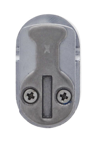 Carbine Oval Cylinder, 6 pin Non stamped X Cam, C4 Keyed to Differ , Bulk 10, Satin Chrome - primehardware