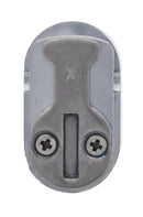 Carbine Oval Cylinder, 6 pin Non stamped X Cam, C4 Keyed to Differ , Bulk 10, Satin Chrome - primehardware