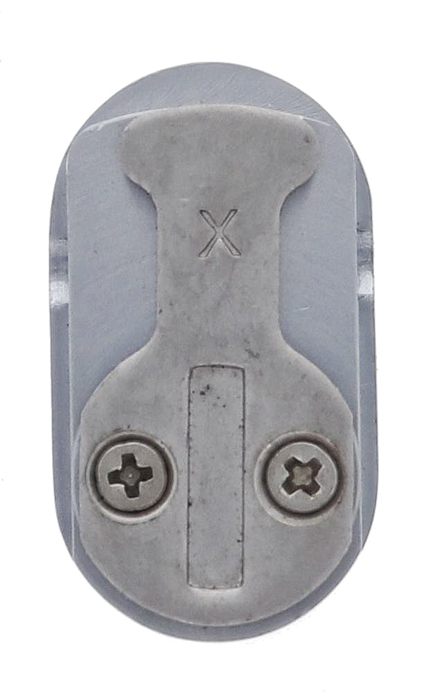 Carbine Oval Cylinder, 6 pin Non stamped  X Cam, C4 Keyed Alike KA4, Boxed, Satin Chrome