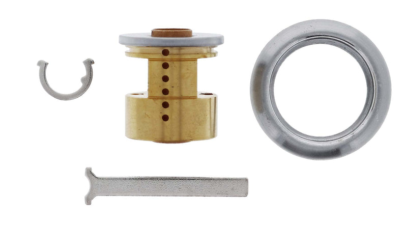 Carbine 201 Cylinder Housing,   6 pin, Non stamped, Bulk Pack 20, Satin Chrome