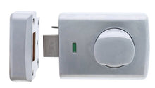 Carbine Alpha CRD-1K1 , Single cylinder deadlatch, Knob inside,   No Cylinder  , Timber frame strike, Satin Chrome, Boxed