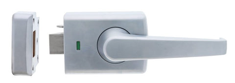 Carbine Alpha CRD - 1L1 , Single cylinder deadlatch, Lever inside, C4 Keyed to Differ , Timber frame strike, Satin Chrome, Boxed - primehardware