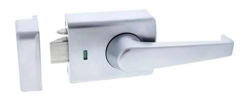 Carbine Alpha CRD - 1L1 , Single cylinder deadlatch, Lever inside, C4 Keyed to Differ , Timber frame strike, Satin Chrome, Boxed - primehardware