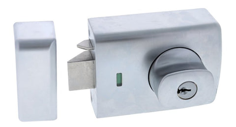 Carbine Alpha CRD - 3K1 , Double cylinder deadlatch, Knob inside, C4 Keyed to Differ , Metal frame strike, Satin Chrome, Boxed - primehardware