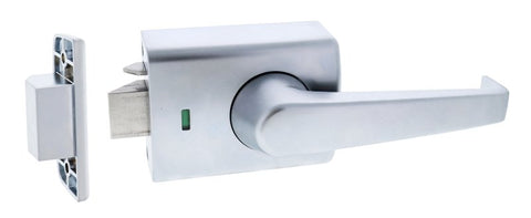 Carbine Alpha CRD - 4L1 , Single cylinder deadlatch, Lever inside, C4 Keyed to Differ , Openout strike, Satin Chrome, Boxed - primehardware