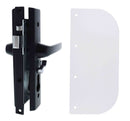 Carbine CSDL Screen Door Lock, Includes CSS - 2 shield, Black - primehardware