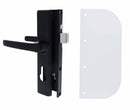 Carbine CSDL Screen Door Lock, Includes CSS - 2 shield, Black - primehardware