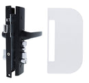 Carbine CSDL Screen Door Lock, Includes cylinder and CSS - 1 shield, Black - primehardware
