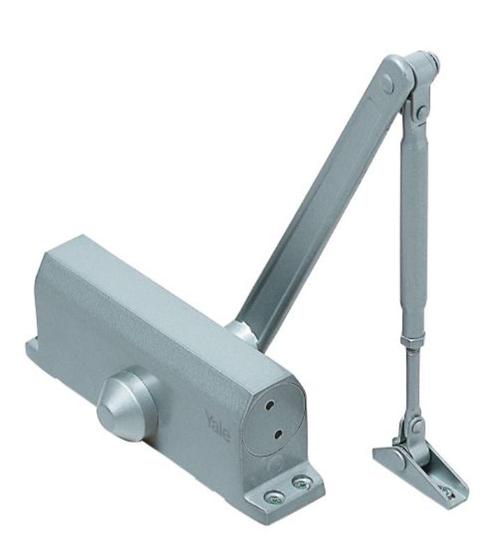 Lockwood Size 5 Standard DC With Adjustable Closing & Latching Valves Pull Side Silver Y500 - STSIL - primehardware