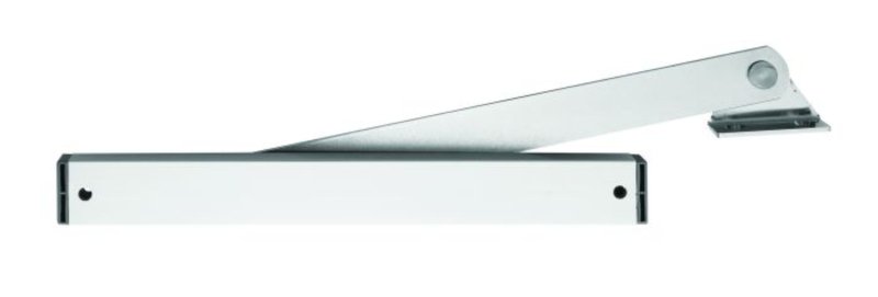 Lockwood Surface Mounted Door Stay - Push Side TP Satin Stainless Steel  8001SSSS