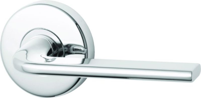 Lockwood Velocity Passage Set & L4 Lever DP Chrome Plate  VEL1/L4CPDP