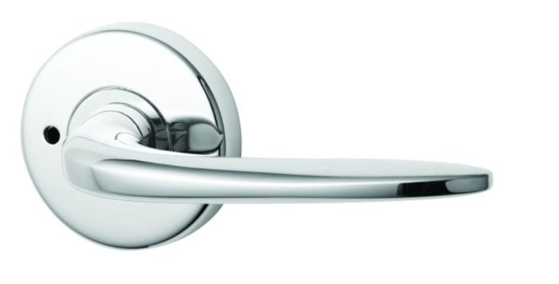 Lockwood Velocity Privacy Set & L1 Lever TP Chrome Plate  VEL2/L1CP