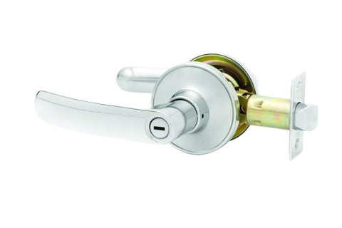 Yl2 Flair Lever Privacy Set Dp Chrome Plate - primehardware