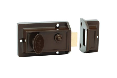 Yale Nightlatch Dp Brown - primehardware