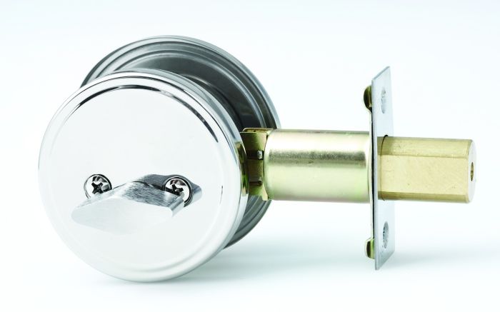 Ydb Deadbolt Single Cylinder Dp Chrome Plate - primehardware
