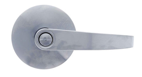 Carbine Doncaster 7000 Cylindrical Privacy set, Disability Lever, 70mm backset, , Boxed, Brushed Satin Chrome - primehardware